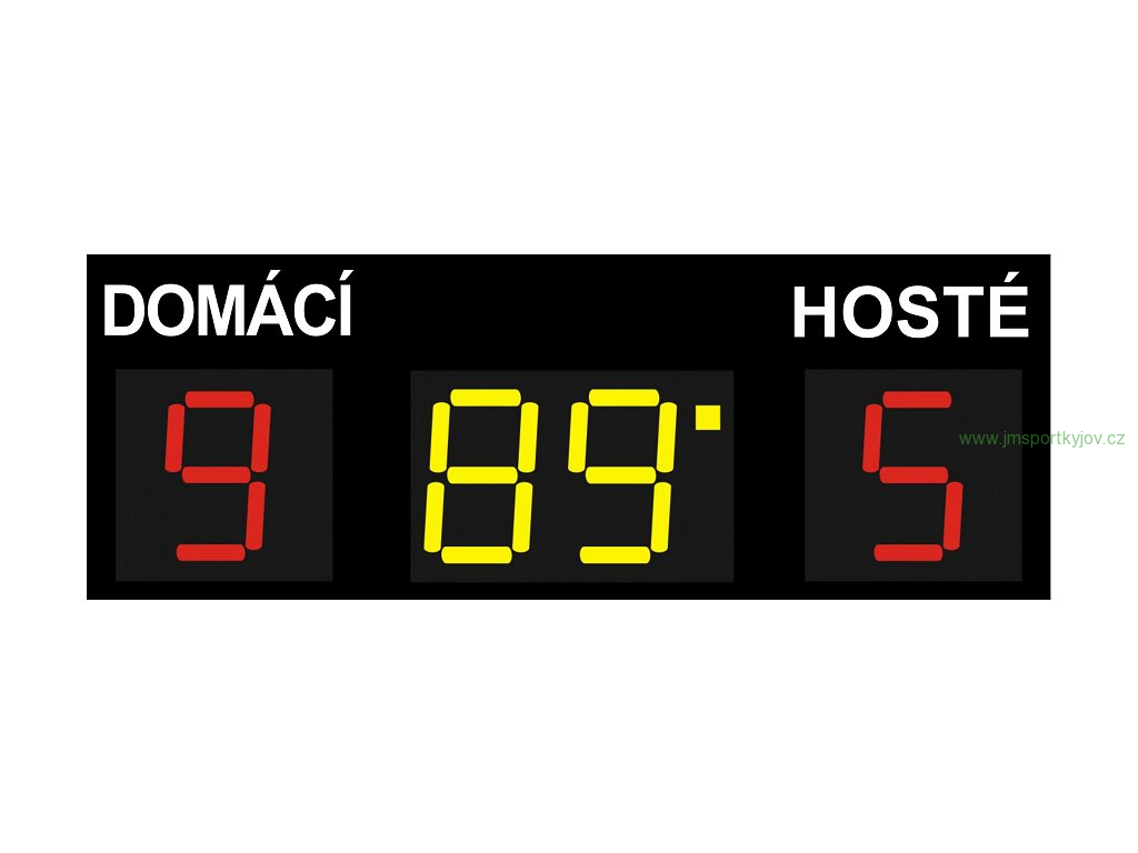 Střídací tabule a časomíry