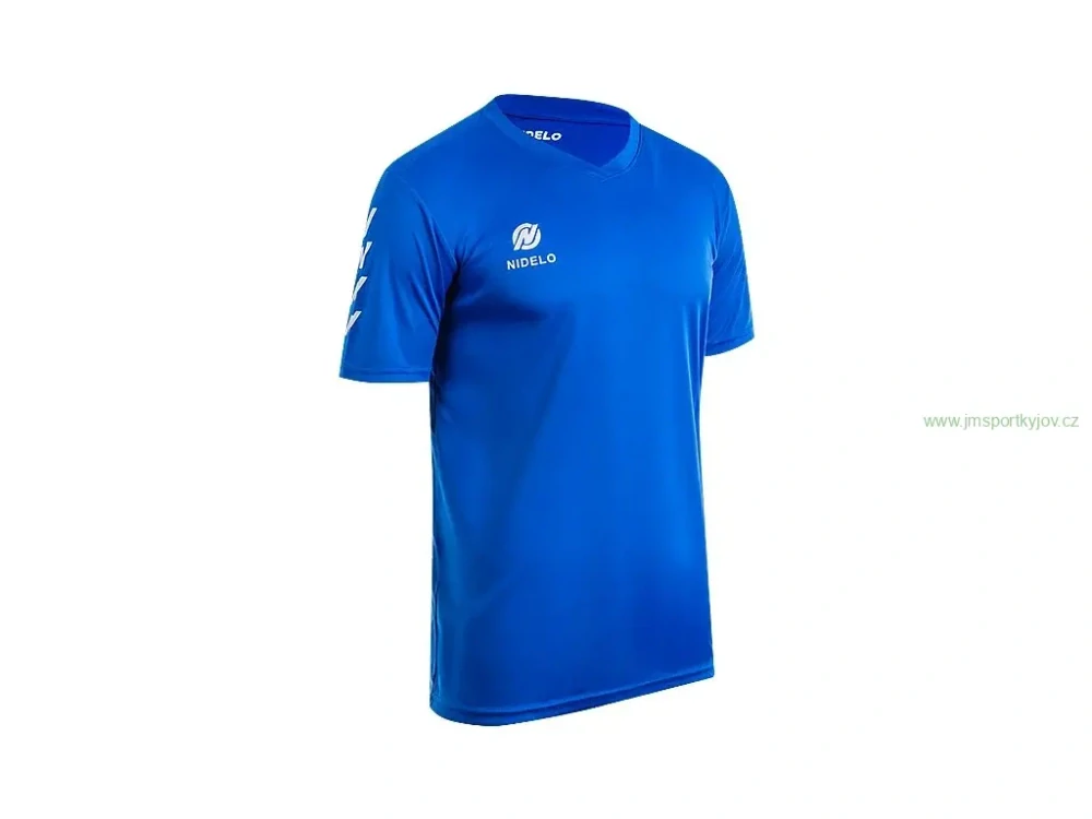 Hráčský dres NIDELO Player shirt S/S Nantes modrá