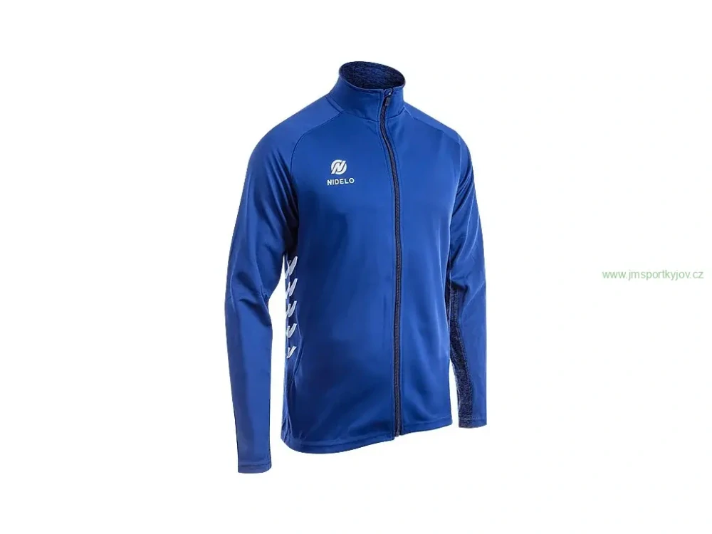 Tréninková mikina NIDELO Training zip jacket Nantes tmavě modrá