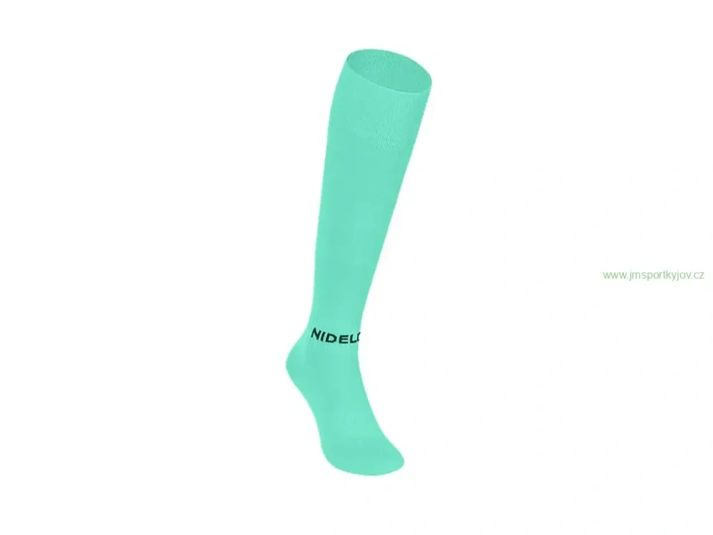 Fotbalové štulpny NIDELO football socks Optimal tyrkysová