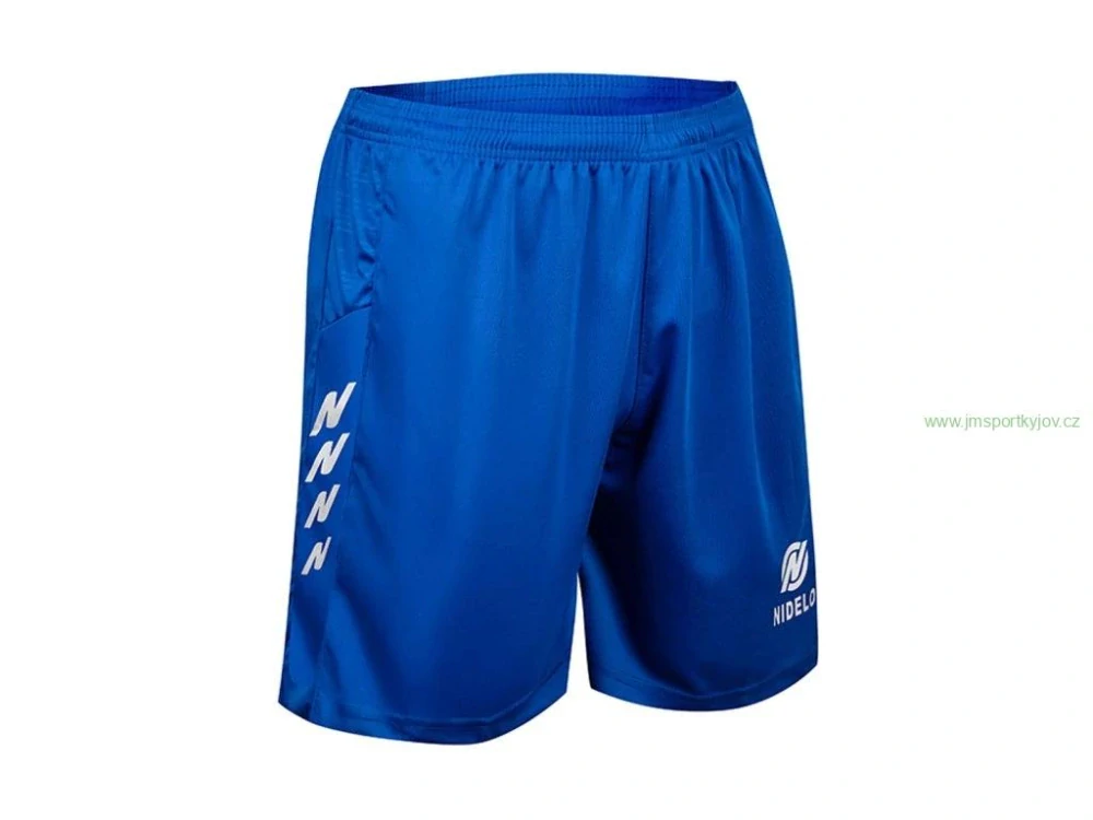 Hráčské kraťasy NIDELO Player shorts Brest modrá
