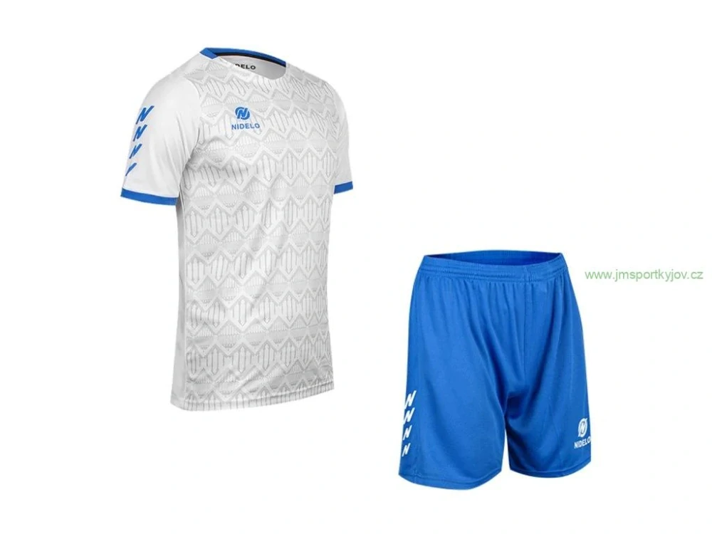 Hráčský set NIDELO Player Set Redon bílá / modrá