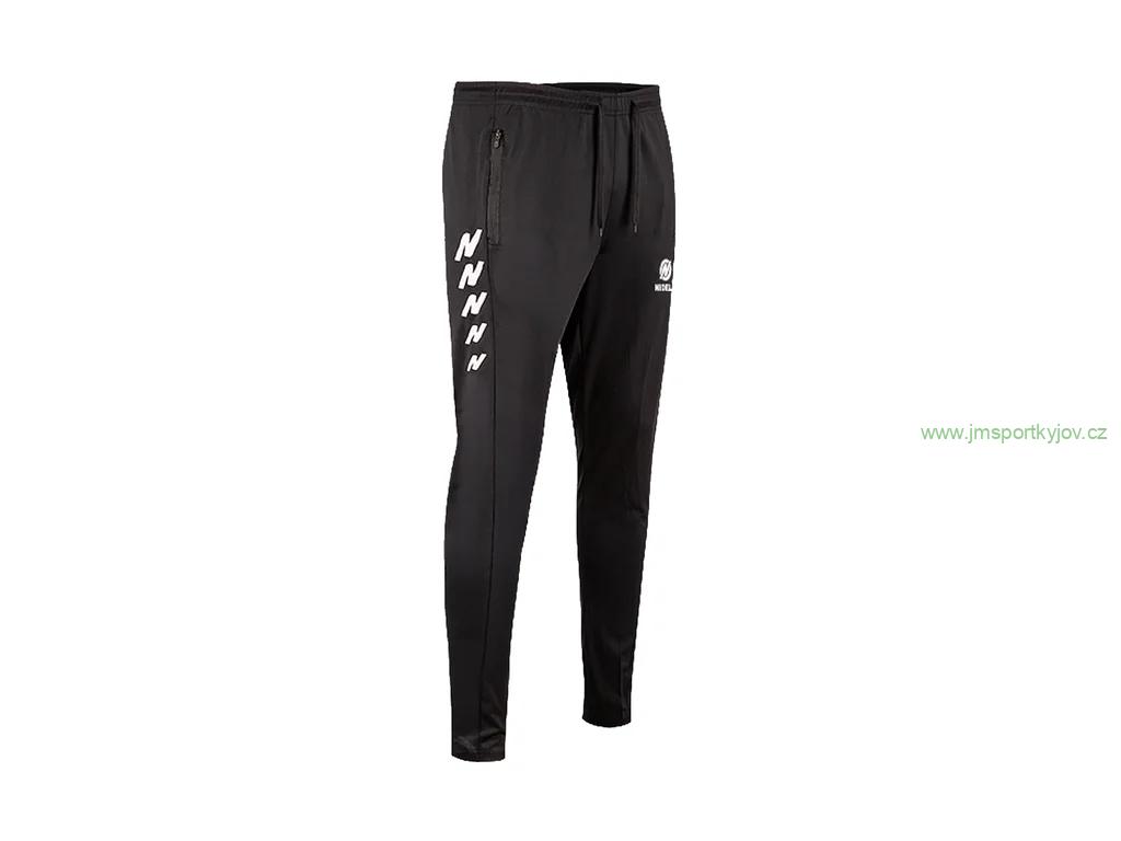 Tréninkové tepláky NIDELO Training pants slim fit Nantes černá