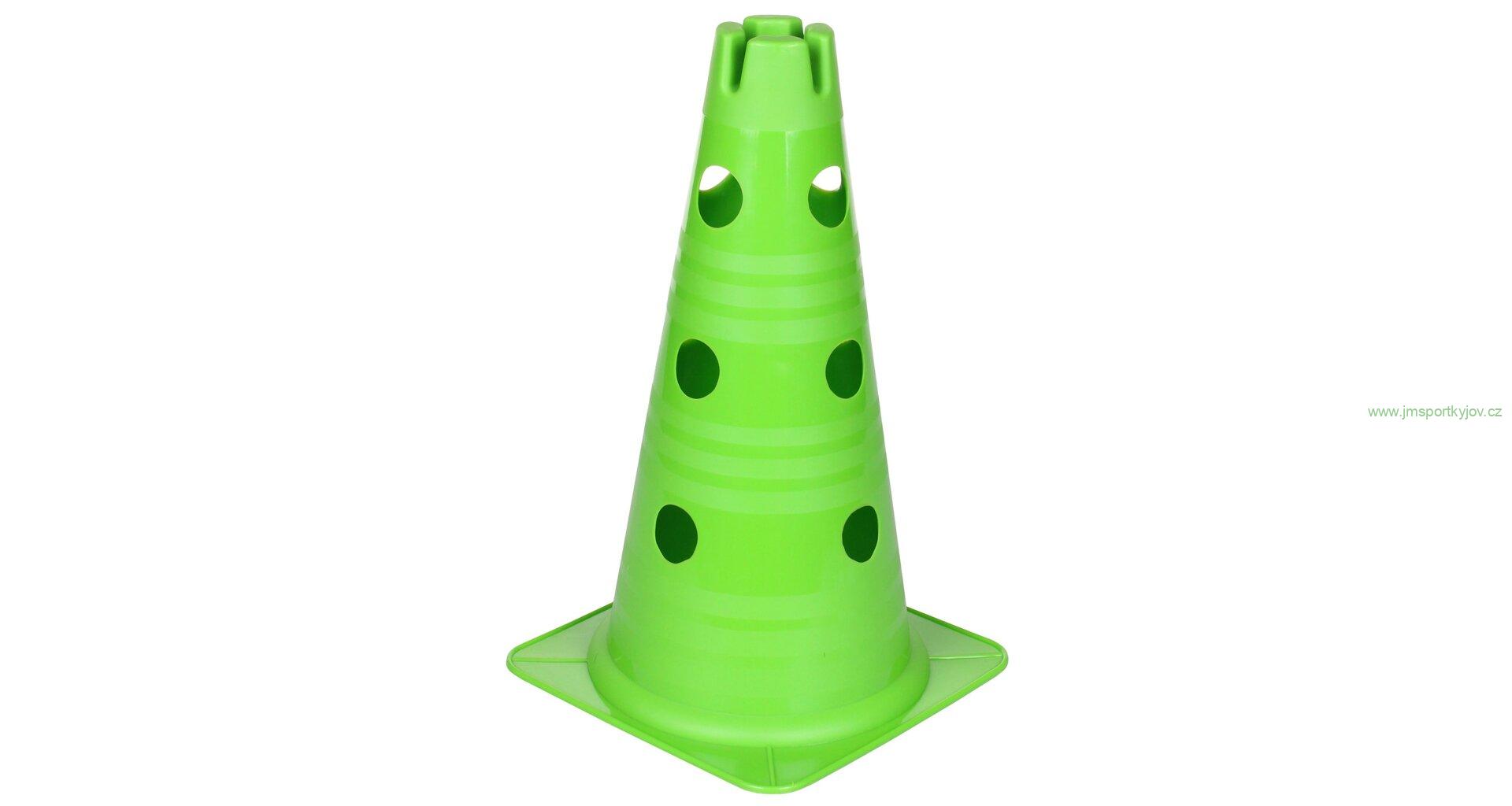 Vario kužel s otvory zelená 30 cm