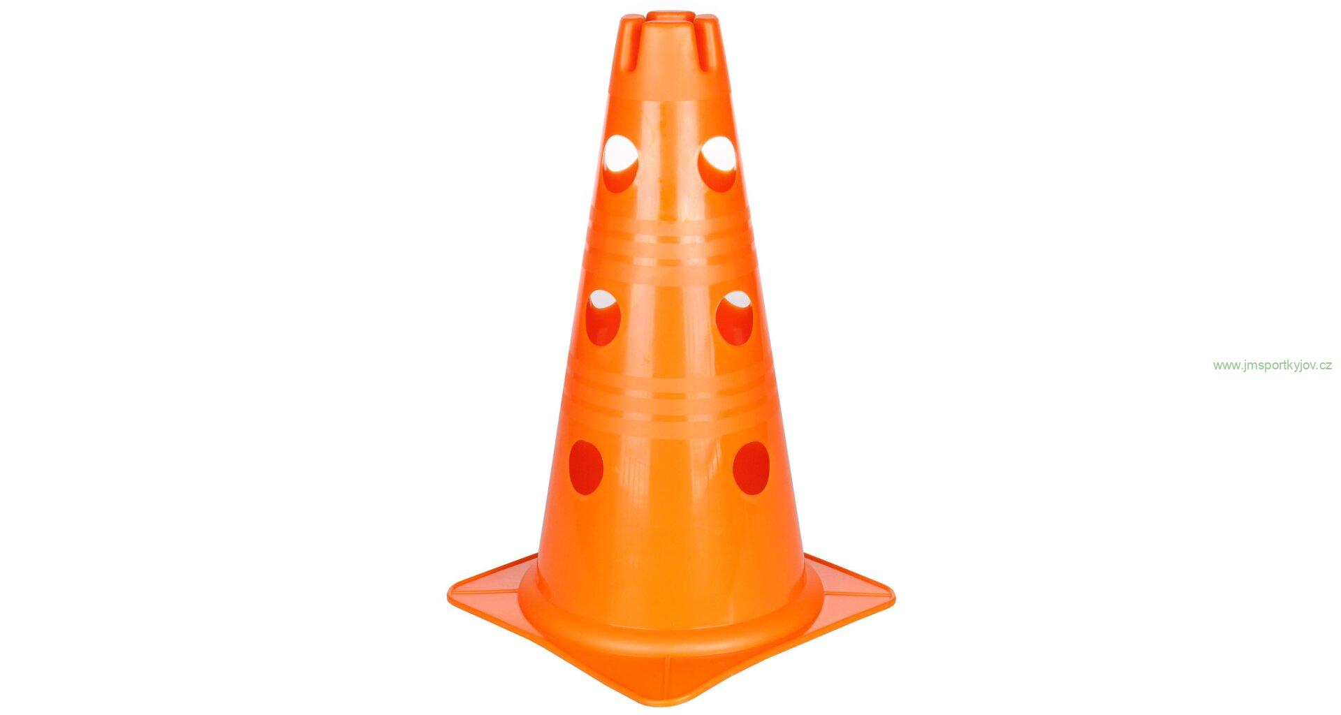 Vario kužel s otvory oranžová 30 cm