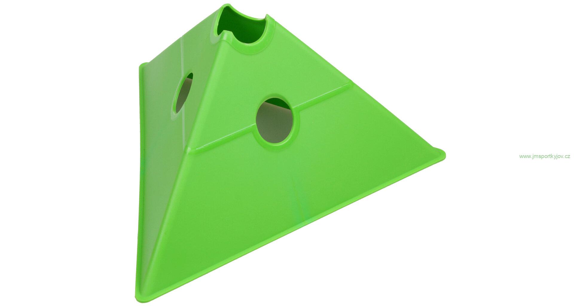 Tri Corners víceúčelové mety zelená