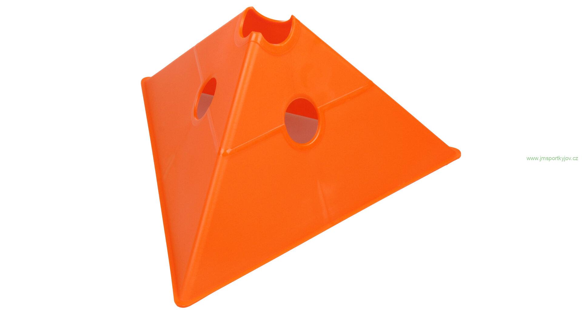 Tri Corners víceúčelové mety oranžová