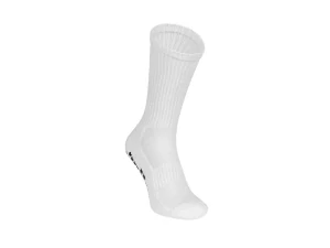Fotbalové ponožky NIDELO sock Dynamic Grip bílá