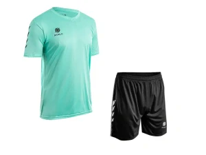 Hráčský set NIDELO Player Set Nantes tyrkysová / černá