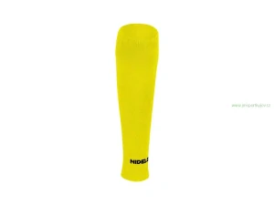 Bezponožkové štulpny NIDELO football tube Aero žlutá