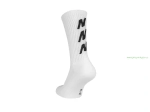 Fotbalové ponožky NIDELO sock Dynamic bílá