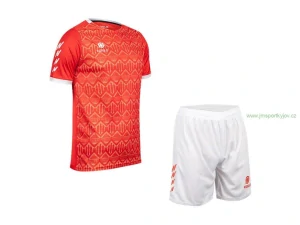 Hráčský set NIDELO Player Set Redon červená / bílá