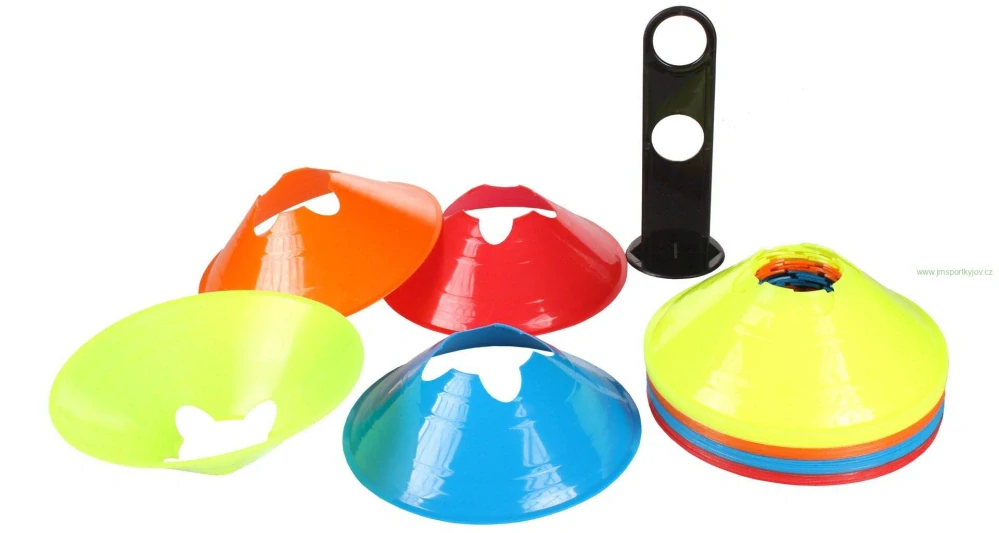 Jumbo vytyčovací mety sada 4x8 ks mix barev