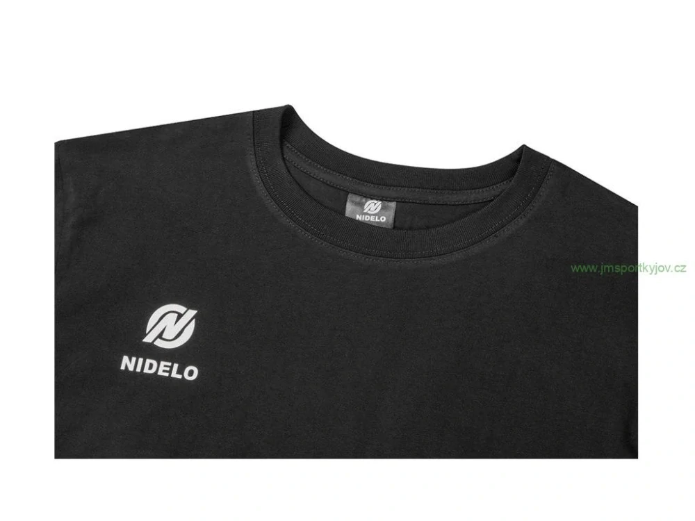 Sportovní tričko NIDELO T-shirt Core line černá