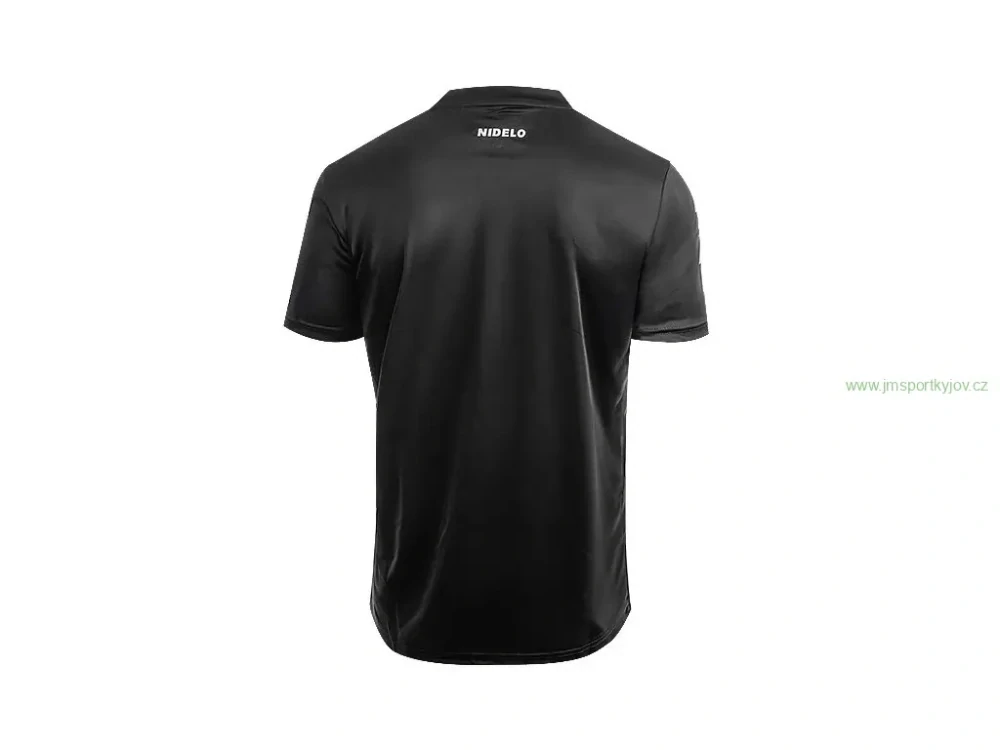Hráčský dres NIDELO Player shirt S/S Nantes černá