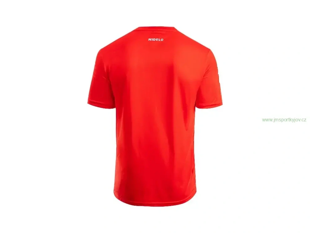 Hráčský dres NIDELO Player shirt S/S Nantes červená