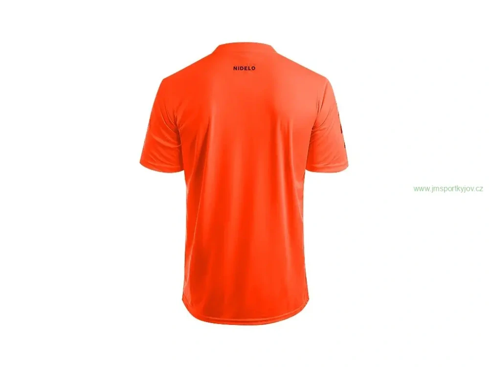 Hráčský dres NIDELO Player shirt S/S Nantes oranžová