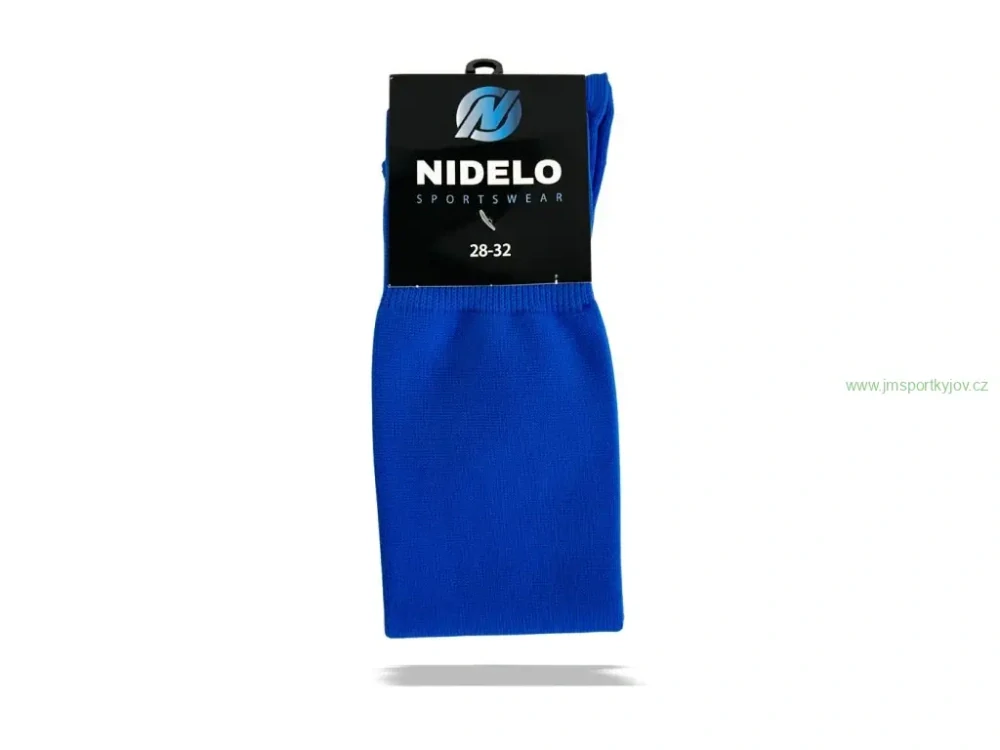 Fotbalové štulpny NIDELO football socks Optimal modrá