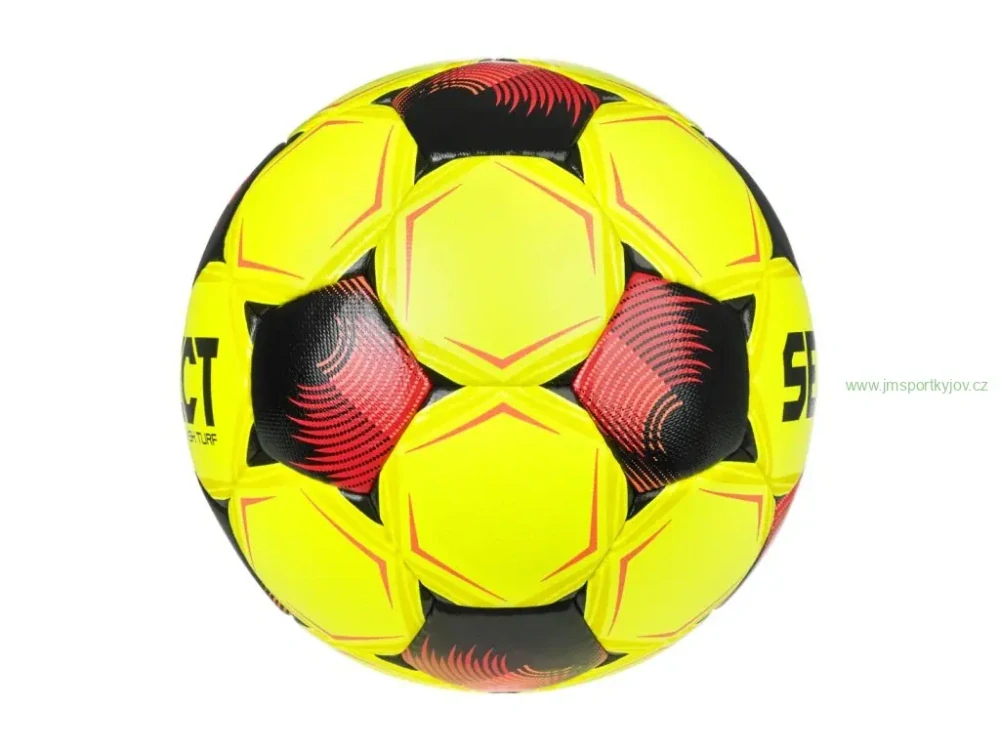 Fotbalový míč Select FB Flash Turf žluto červená