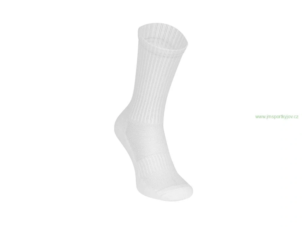 Fotbalové ponožky NIDELO sock Dynamic bílá