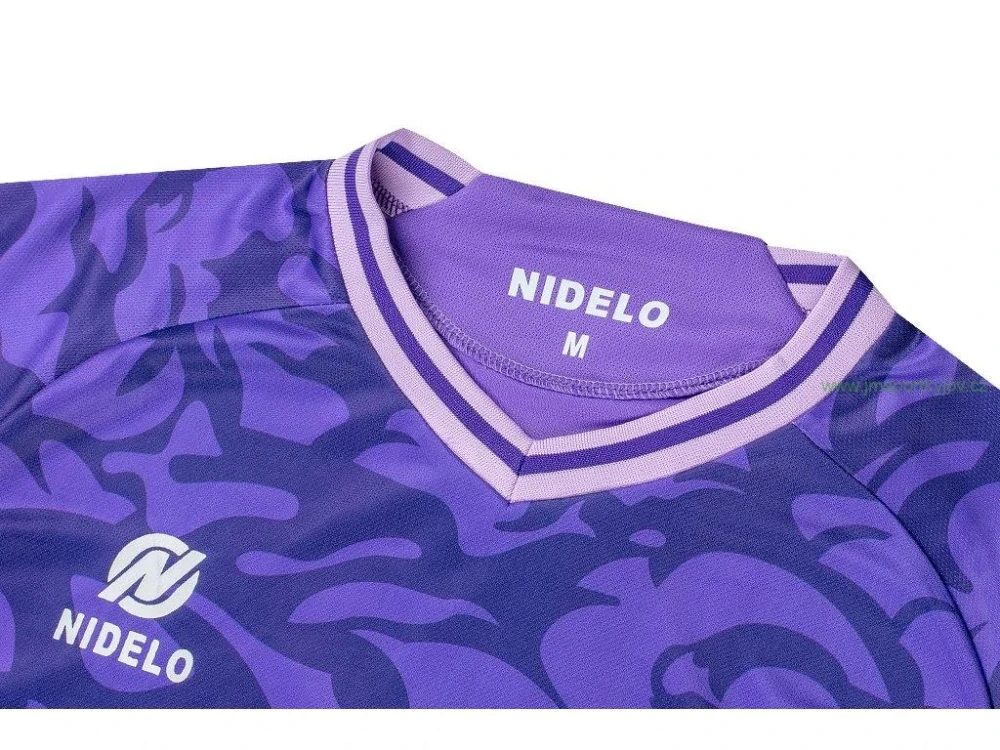 Hráčský set NIDELO Player Set Orleans fialová / černá