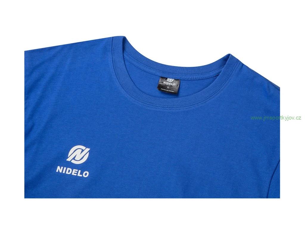 Sportovní tričko NIDELO T-shirt Core line modrá