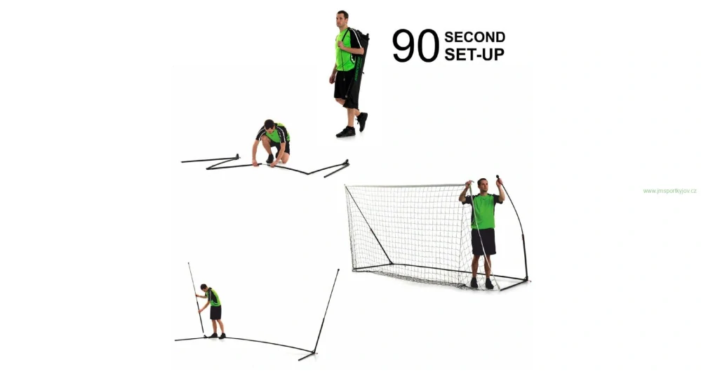 Kickster fotbalová branka 2,4 x 1,5 m