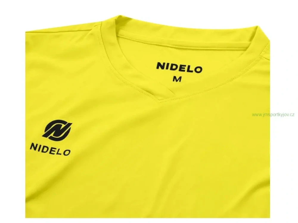Hráčský dres NIDELO Player shirt S/S Nantes žlutá