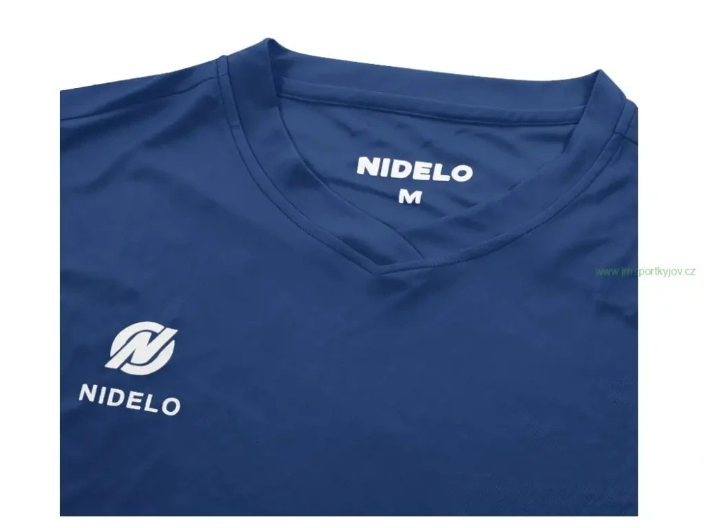 Hráčský dres NIDELO Player shirt S/S Nantes tmavě modrá