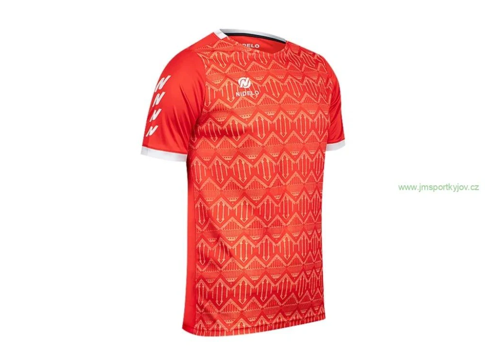Hráčský set NIDELO Player Set Redon červená / bílá