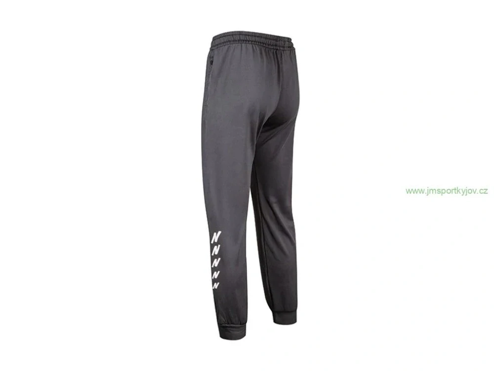 Sportovní tepláky NIDELO pants Quimper šedo černá