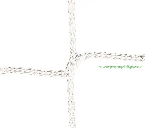 Fotbalová branková síť PP 3 mm, hloubka 2,0 x 2,0 m