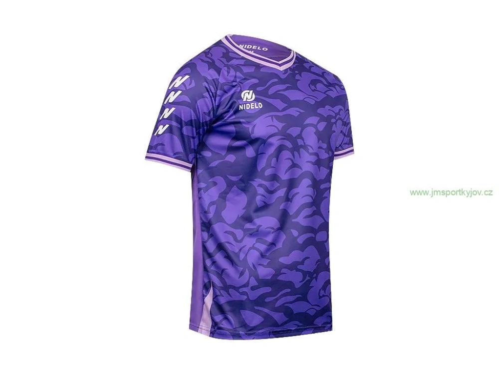 Hráčský set NIDELO Player Set Orleans fialová / černá