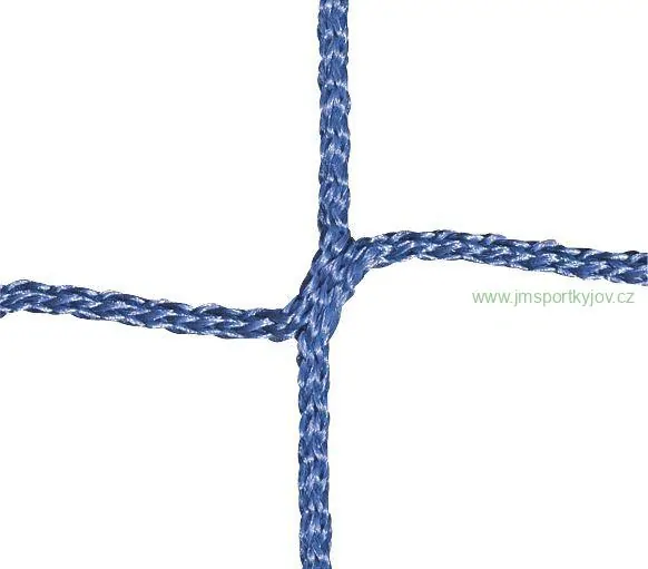 Fotbalová branková síť PP 3 mm, hloubka 0,8 x 1,5 m