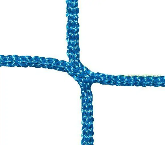 Fotbalová branková síť Junior PP 4 mm, hloubka 0,9 x 2,0 m