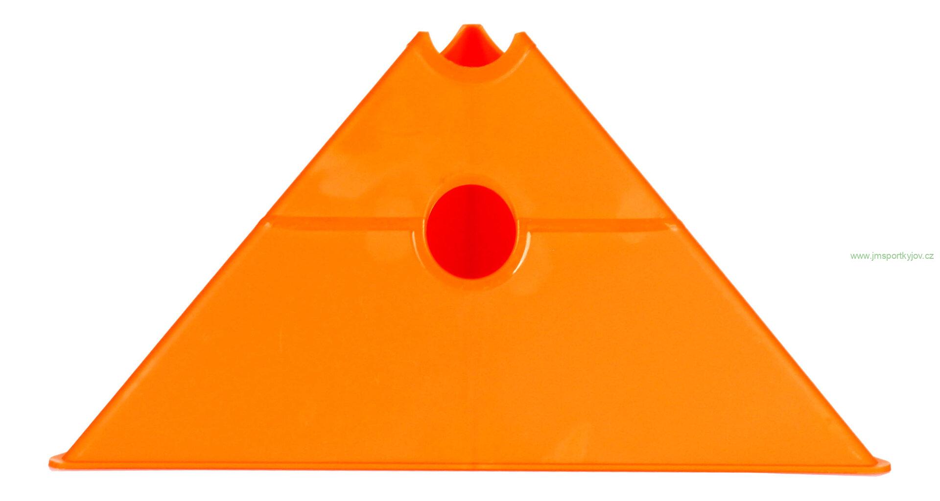 Tri Corners víceúčelové mety oranžová