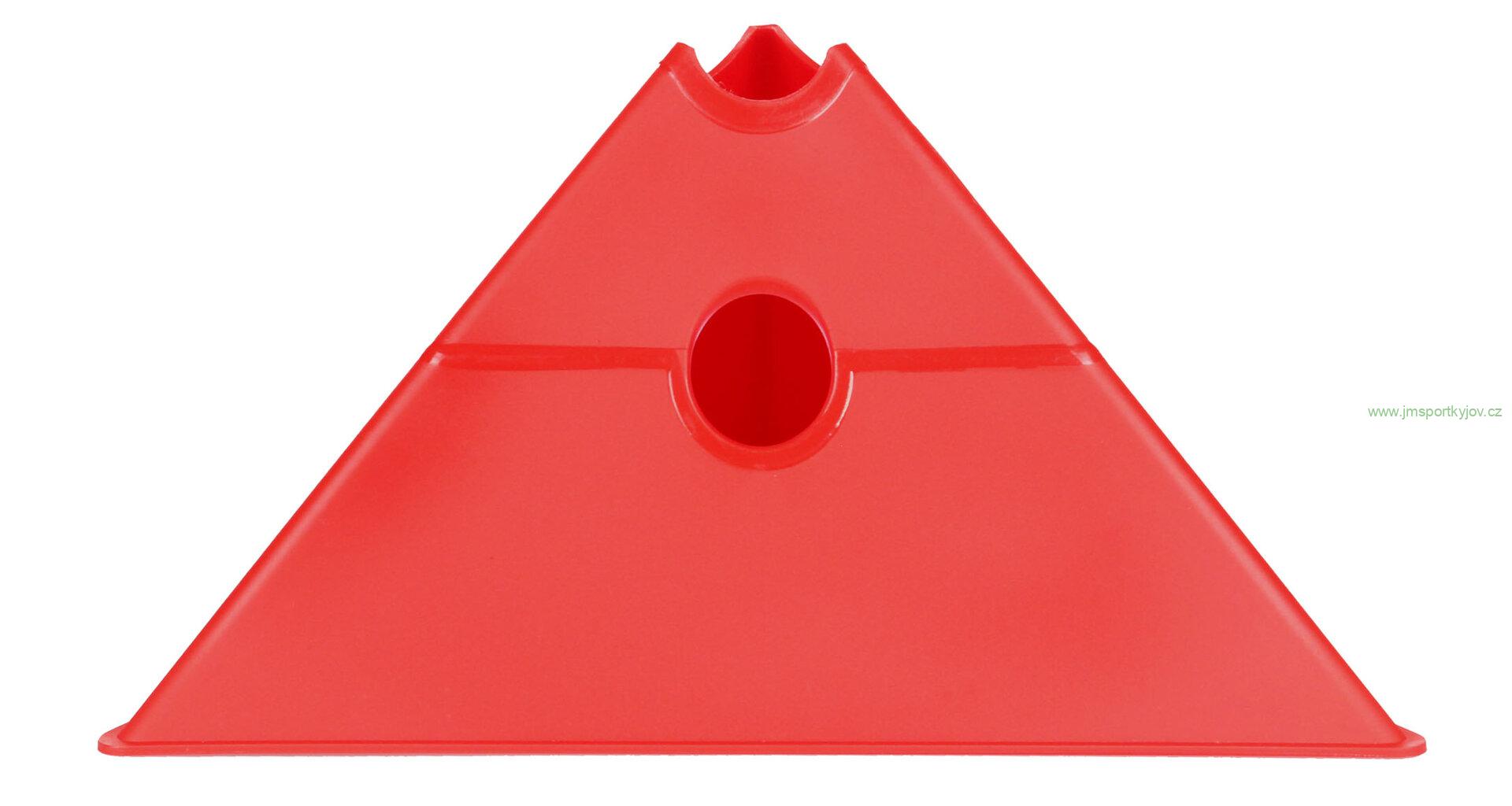 Tri Corners víceúčelové mety červená