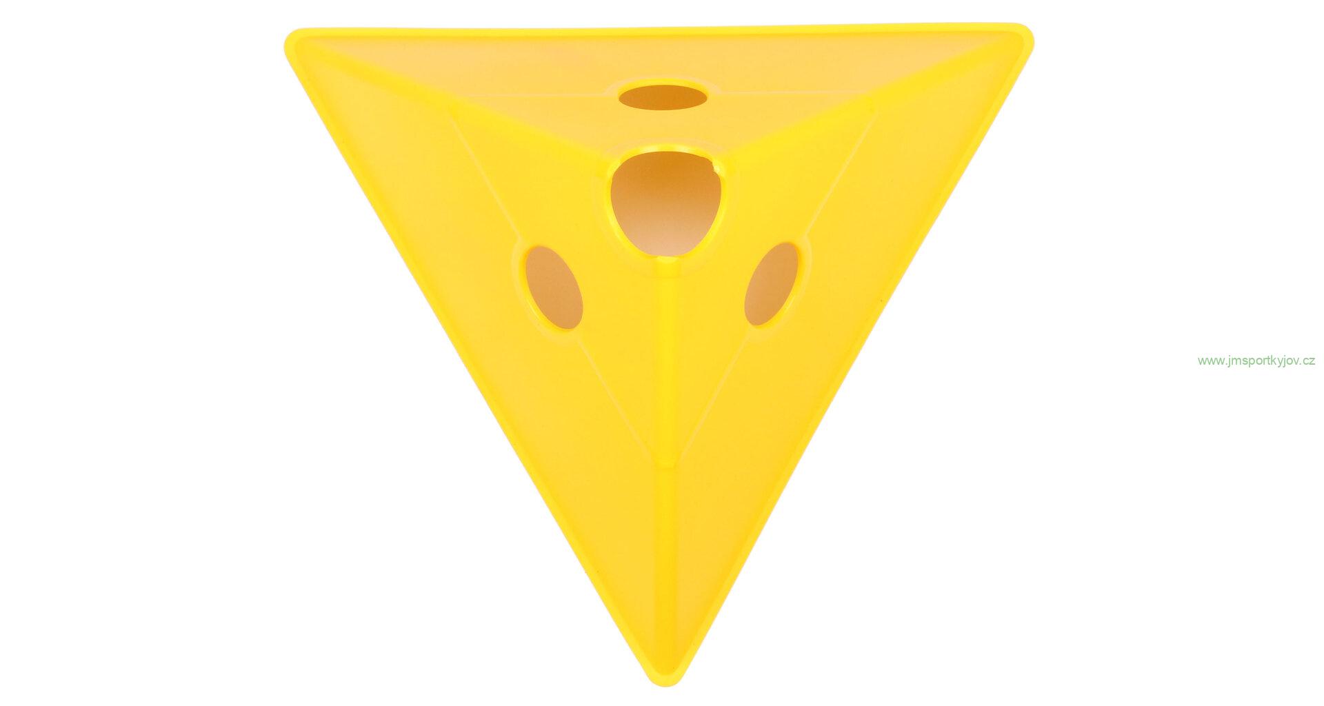 Tri Corners víceúčelové mety žlutá