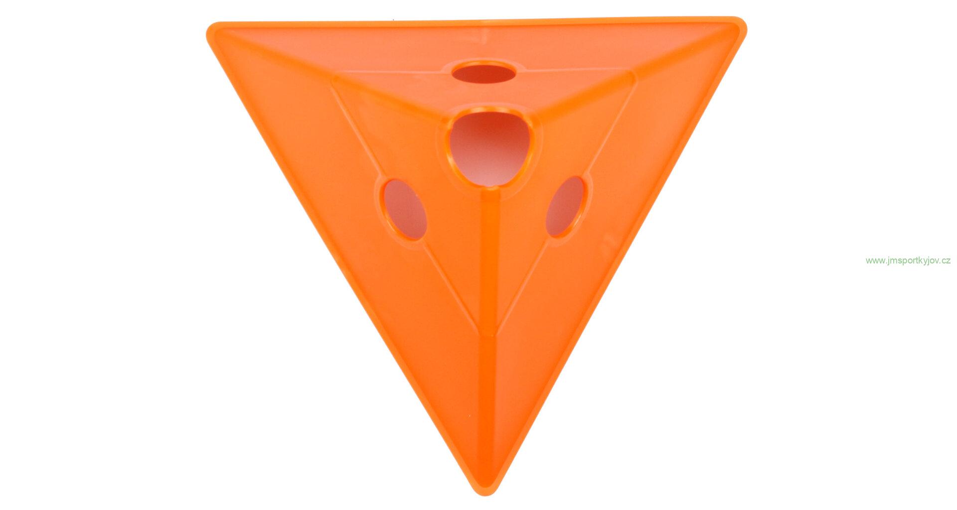 Tri Corners víceúčelové mety oranžová