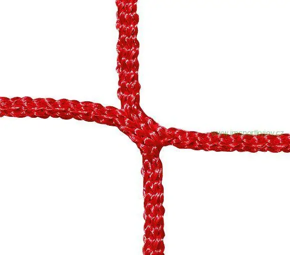Fotbalová branková síť PP 4 mm, hloubka 1,0 x 2,25 m