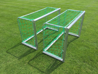 Hliníková tréninková minibranka 1,2 x 0,8 se sítí